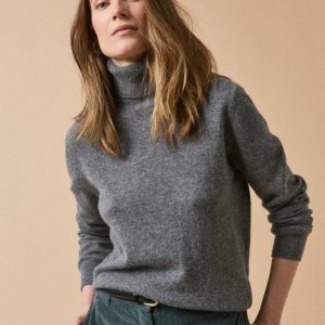 Pull col roulé femme - Collection Cachemire