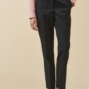 Pantalon cigarette lainage uni femme Léa