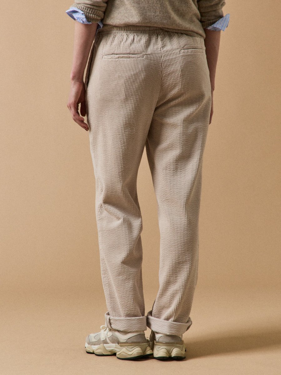 Pantalon velours gaufré femme Agathe – Image 4
