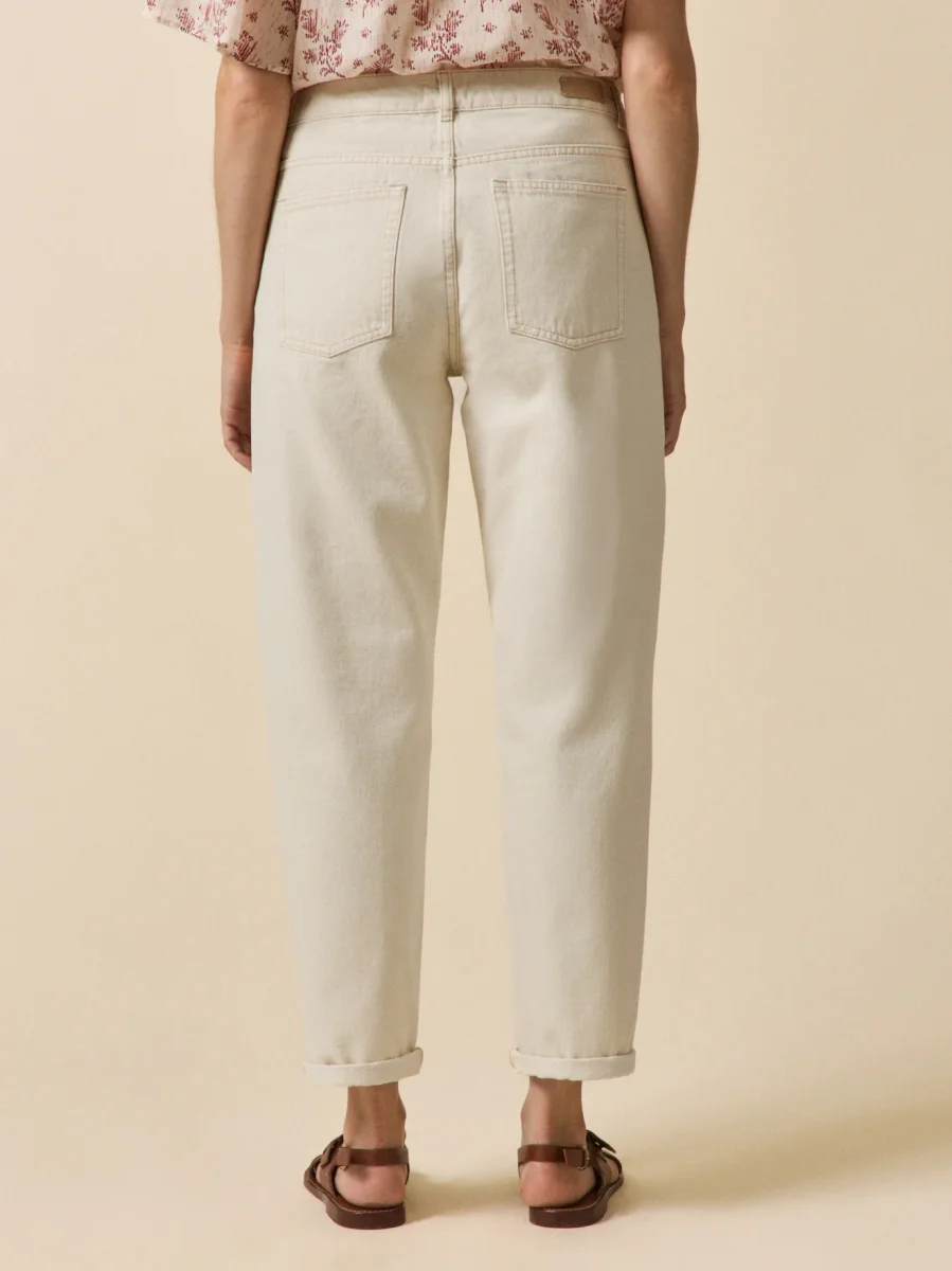 Jean mom femme Claire coton biologique – Image 3