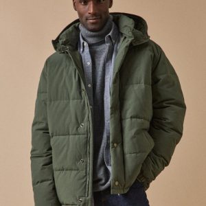 Doudoune courte matelassée homme