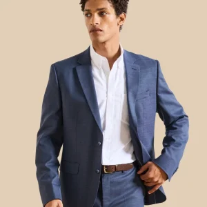 Veste de costume homme tissu texturé