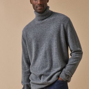 Pull col roulé homme - Collection Cachemire