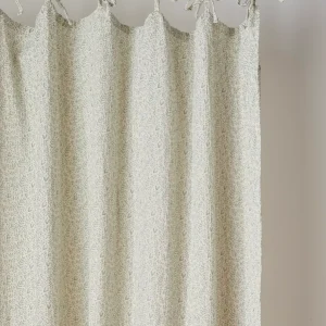 Rideau à nouettes en gaze de coton