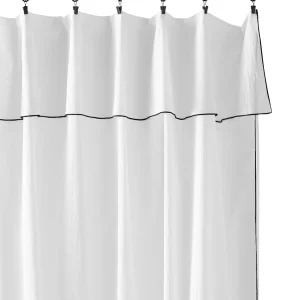 Panneau voile de coton finition point bourdon