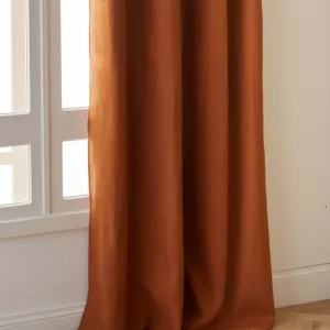 Rideau en lin occultant