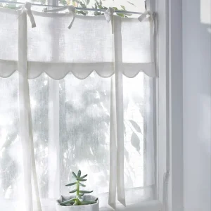 Brise-bise en étamine de lin