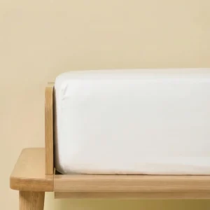 Drap housse en percale de coton