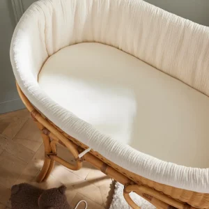Drap-housse berceau coton biologique