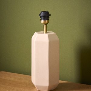 Pied de lampe en céramique - Grand modèle Victoire