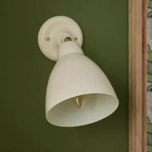 Applique murale Auguste en métal émaillé