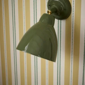 Applique murale Auguste en métal émaillé