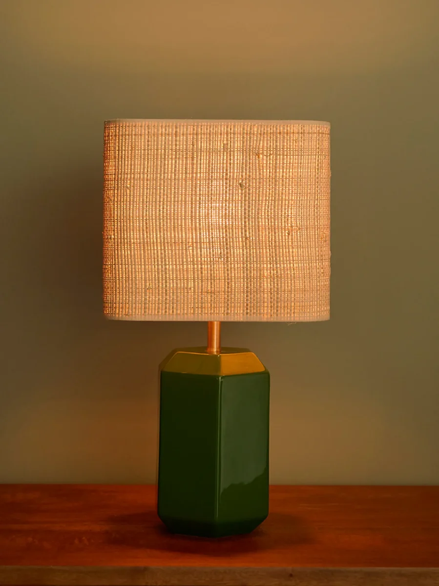 Abat-jour en raphia - petit modèle Victoire – Image 6