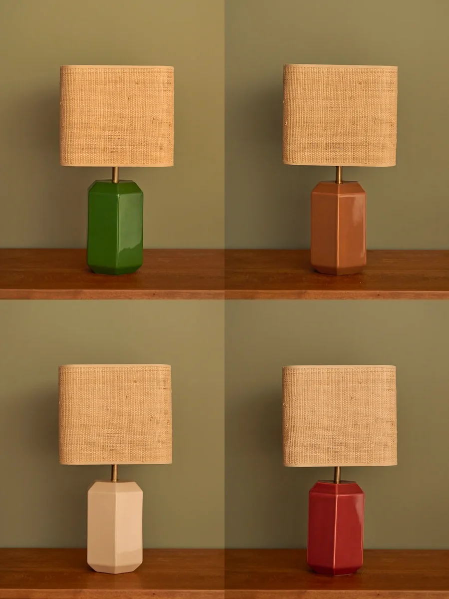 Abat-jour en raphia - petit modèle Victoire – Image 8