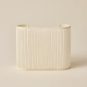 Applique ovale plissée