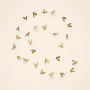 Guirlande de gui en laiton