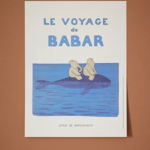 Affiche Babar Voyage - Oneart