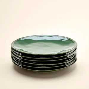 Assiette plate "Fontana" par lot de 6 - Collection Costa Nova