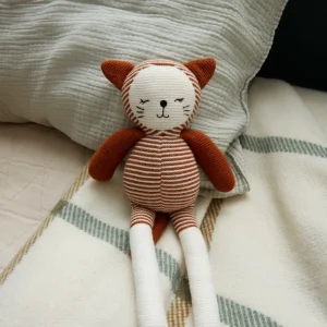 Doudou chat en crochet