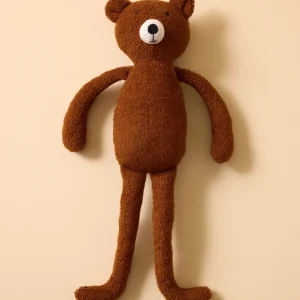 Peluche ours en bouclette