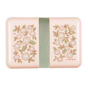 Lunch box Fleurs rose