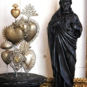 Sacré coeur en cire