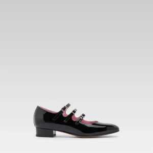 Ariana - Ballerines babies cuir verni noir