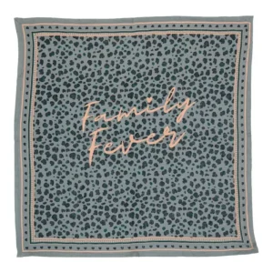 Petit Foulard Jade Léopard vert