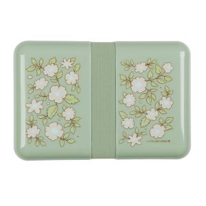 Lunch box Fleurs sauge
