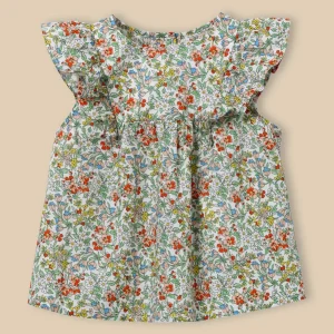Blouse en tissu Liberty Bébé