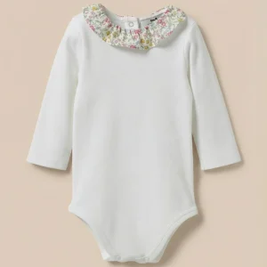 Body col en tissu Liberty Bébé - Coton biologique