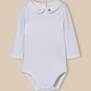 Body col brodé Bébé - Coton biologique