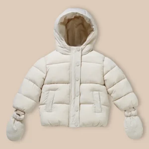 Doudoune chaude doublée polaire Bébé