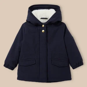 Parka Bébé doublée imitation fourrure