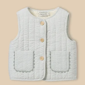 Veste sherpa sans manches