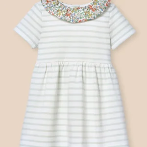 Robe marinière bébé - Coton biologique