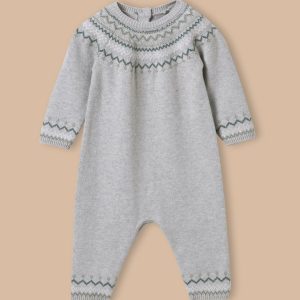 Combinaison en laine et coton biologique Bébé