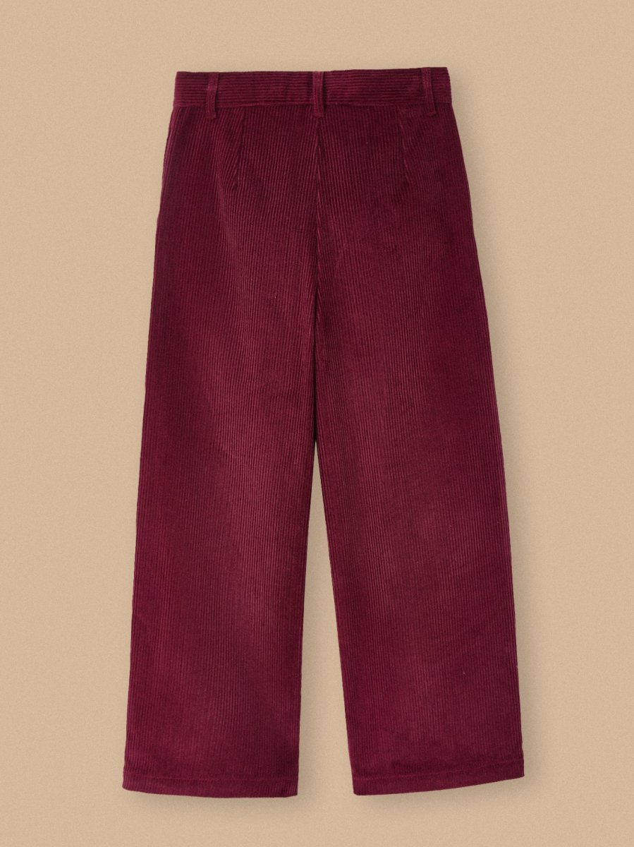 Pantalon flare en velours Fille – Image 7