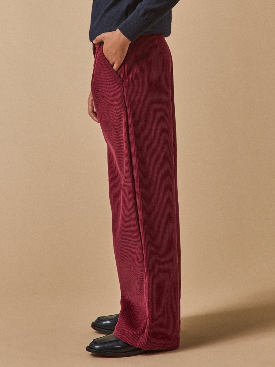 Pantalon flare en velours Fille – Image 3