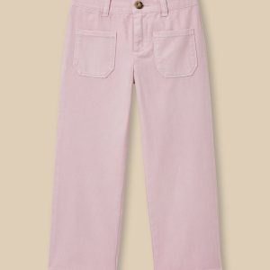 Pantalon droit Fille en denim