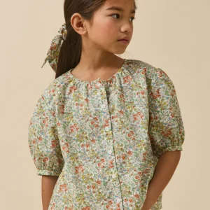 Chemise en tissu Liberty Fille