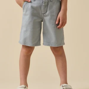 Bermuda en denim coloré garçon