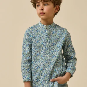 Chemise en tissu Liberty - Collection Fêtes et Mariages