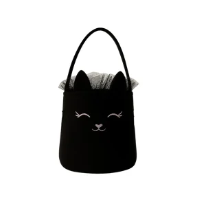 Panier d'Halloween Luna le chat