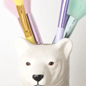 Petit pot en céramique Ours polaire