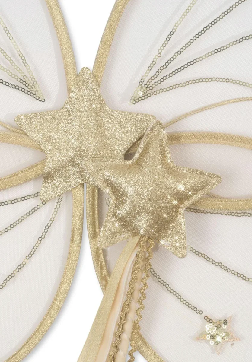 Ailes de papillon et Baguette doré – Image 4