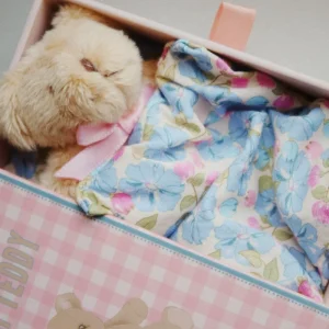 Petit ours "Elise tiny teddy" rose