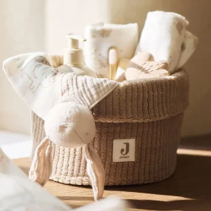 Panier de rangement en velours côtelé 14x18cm