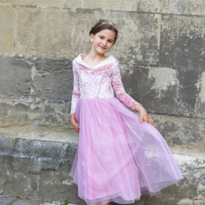 Déguisement robe de Princesse velours Belle au bois dormant