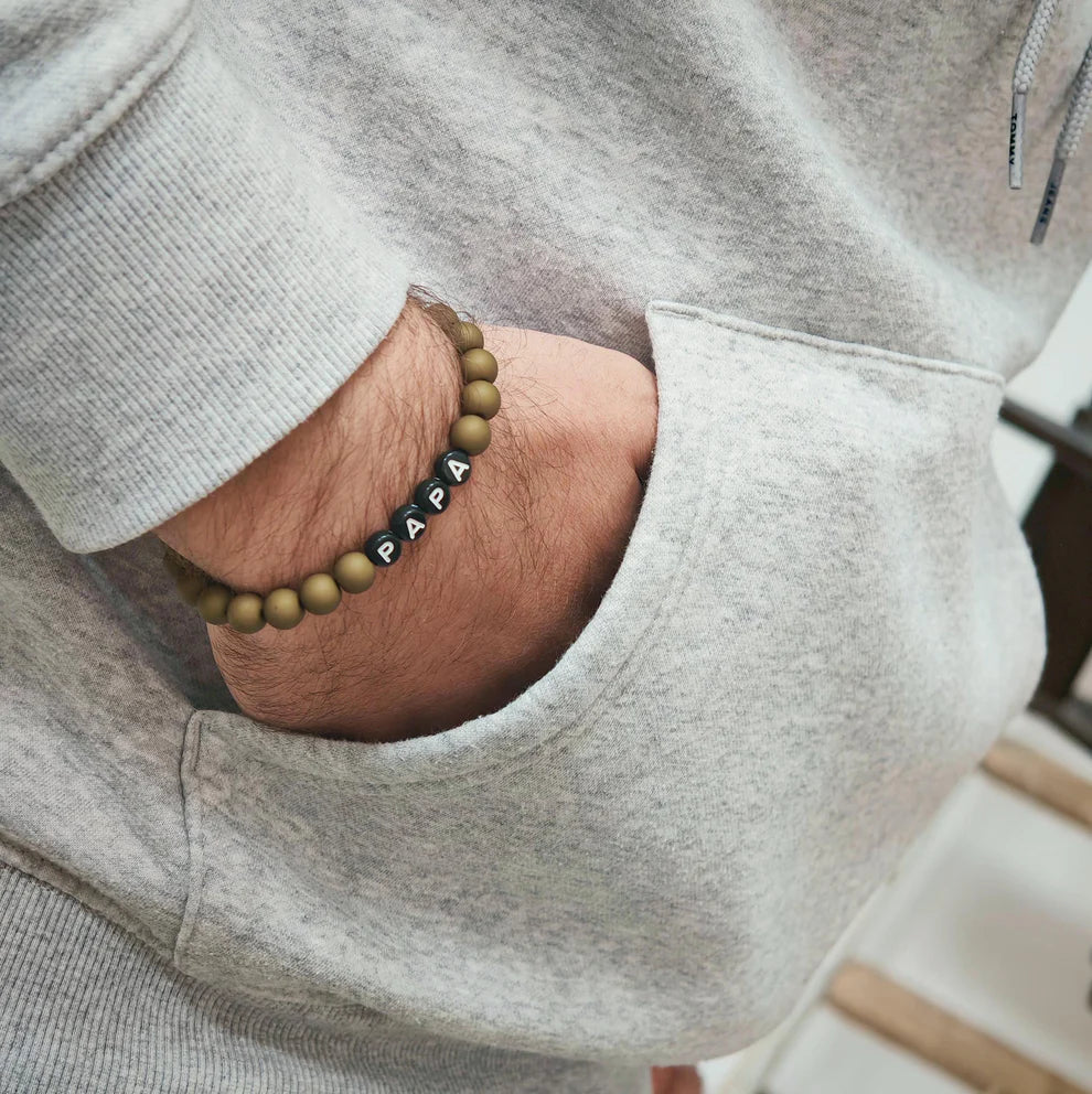 Bracelet Gaga à message pour homme – Image 2